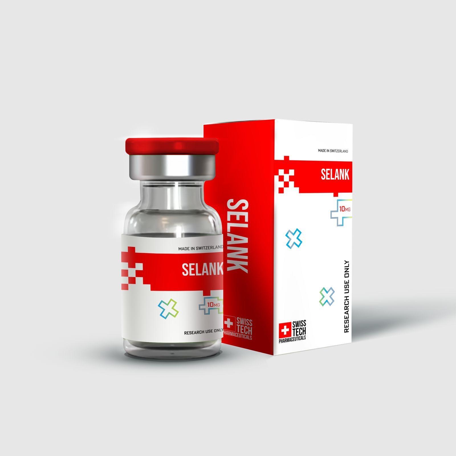 Selank 10mg research peptide